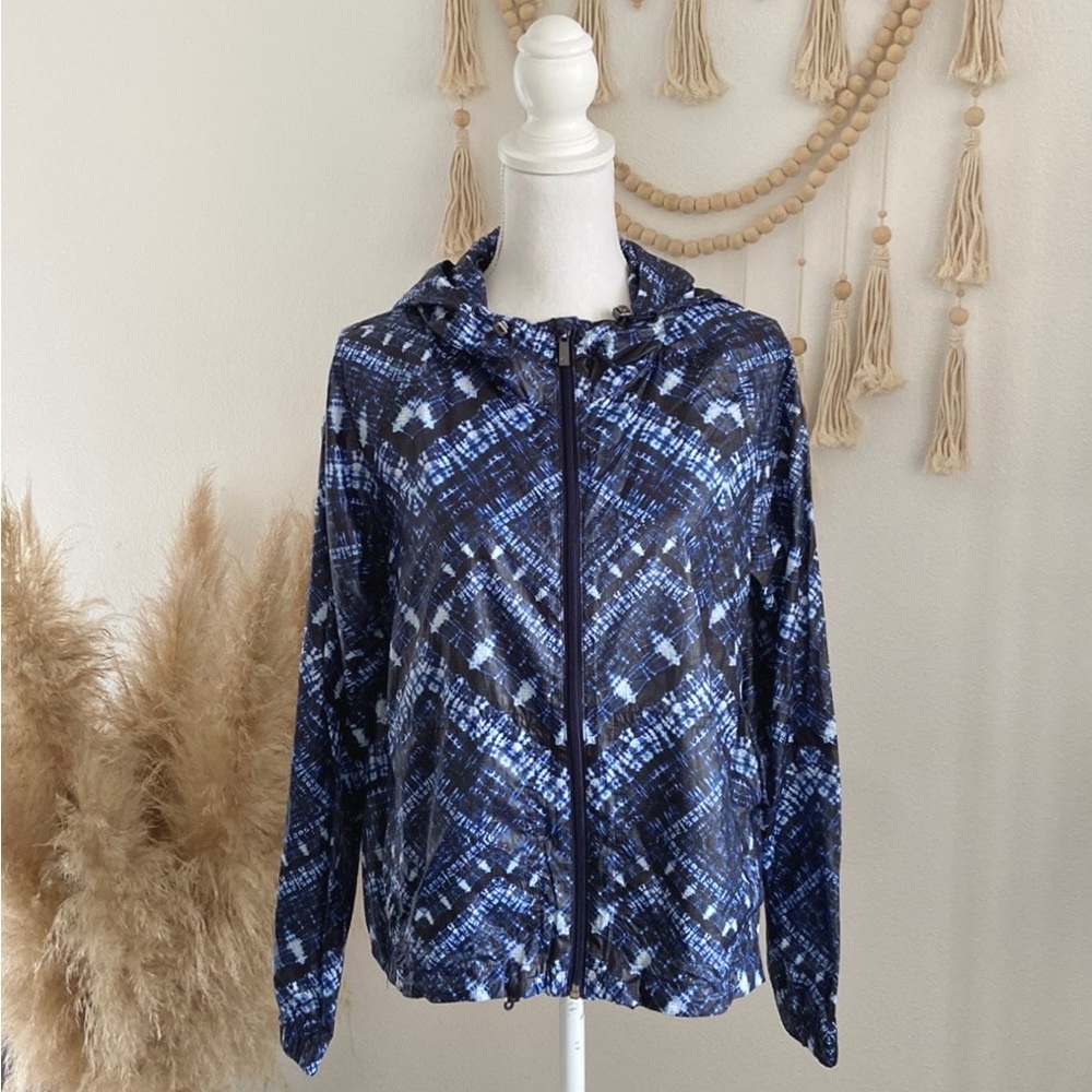 Nanette Lepore windbreaker jacket play free people vibes athletic zip up medium